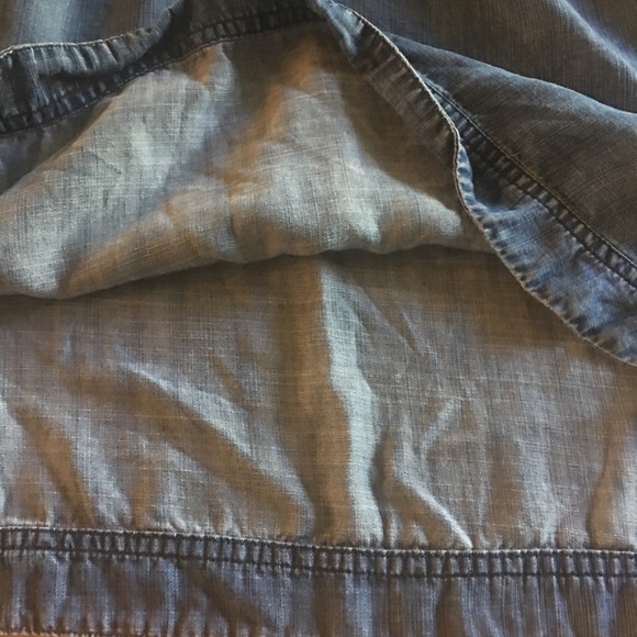 GAP - denim like mini dress - Picture 3 of 5